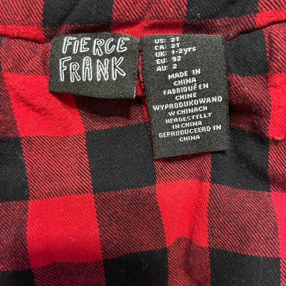 2T Plaid Winter Vest - Picture 5 of 6